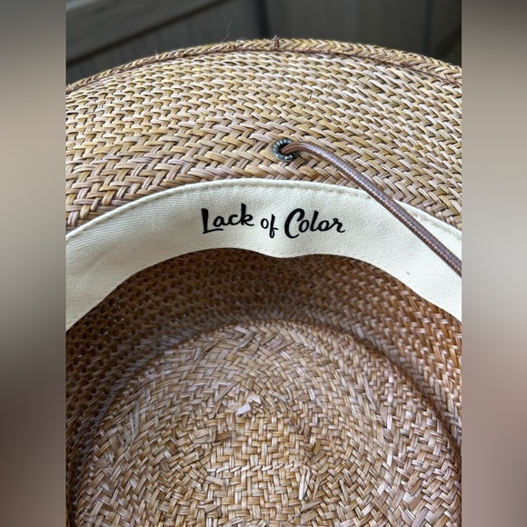 Lack of Color The Vienna Beige Straw Boater Hat - Picture 10 of 16